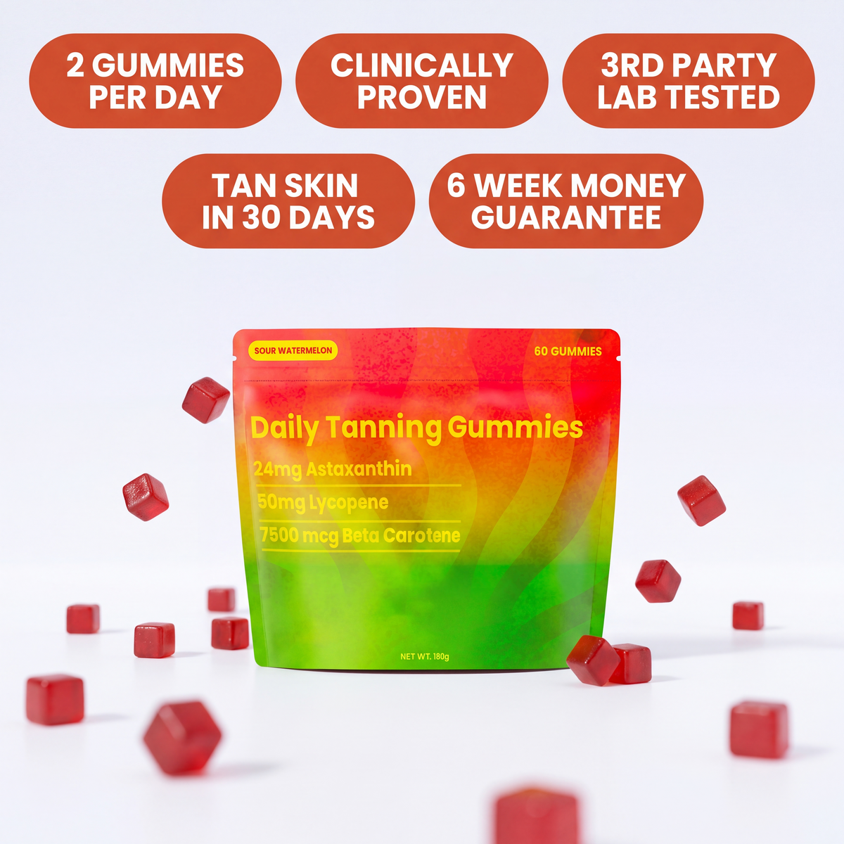 GetBronzy Tanning Gummies